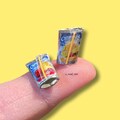 Dollhouse juice - 1:12th scale- dollhouse kitchen- dollhouse furniture- miniature juice- dollhouse kids- dollhouse snack