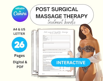 Easily Editable Massage and Consent Forms | Unique Discount Code for Fajas Consultation | Aesthetician Must-Haves