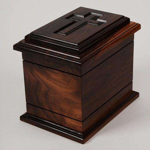 Wooden Cremation Urn Etsy