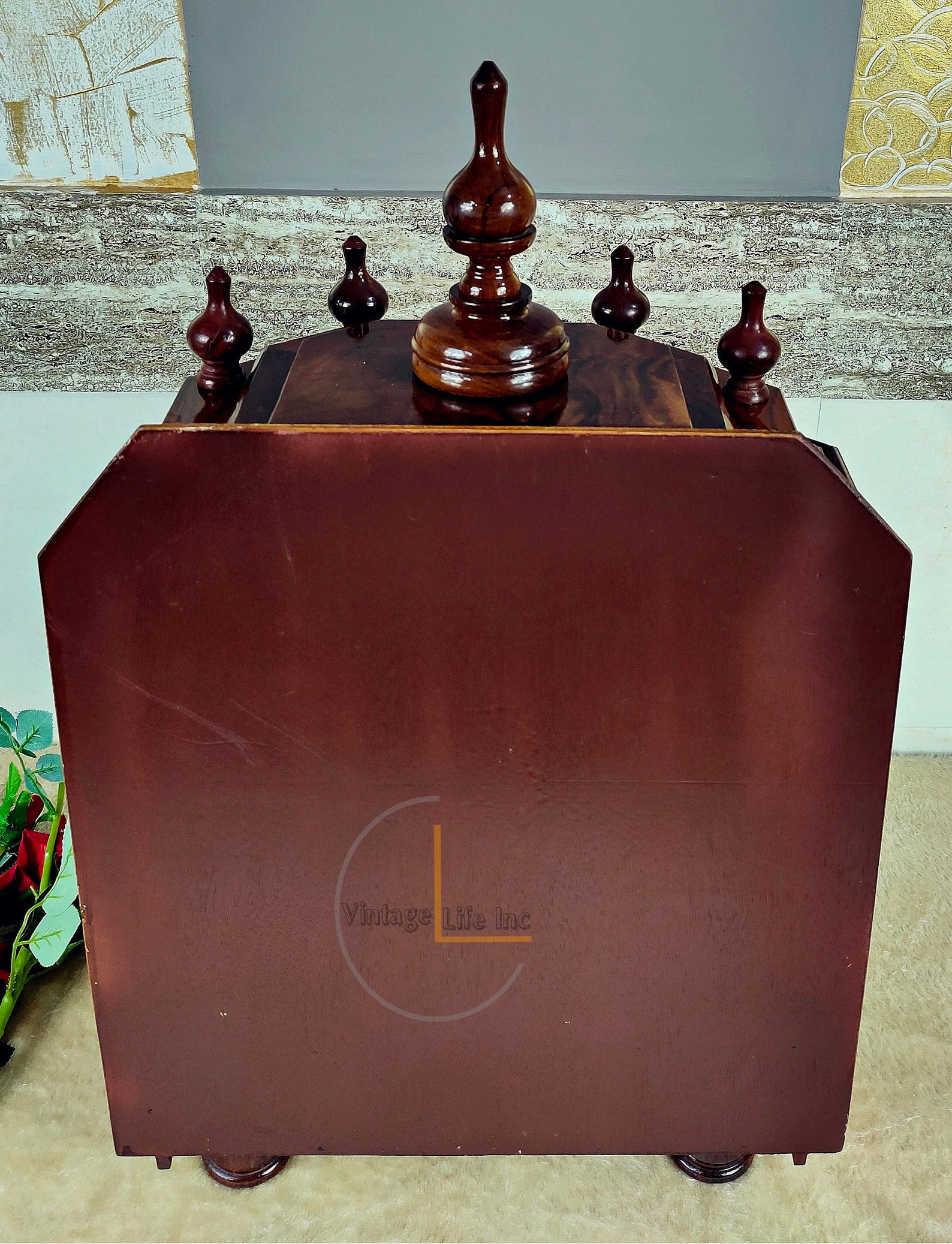 Vintage Life Inc. Premium Holz Mandir / indische rindianischen | Etsy