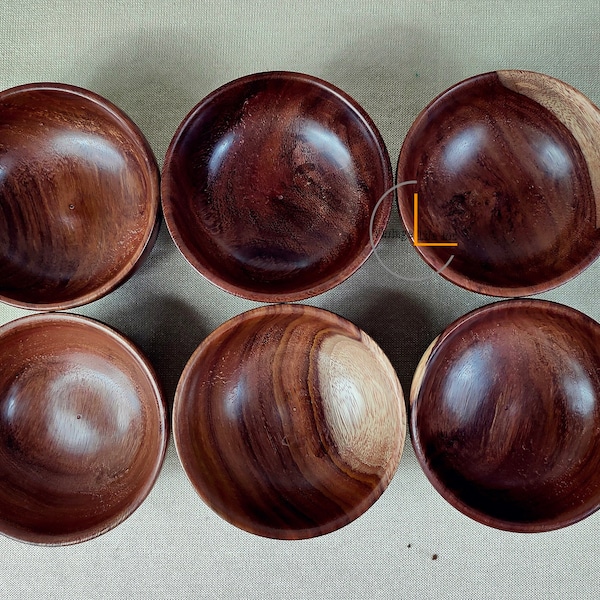 Small Wooden Bowls Etsy