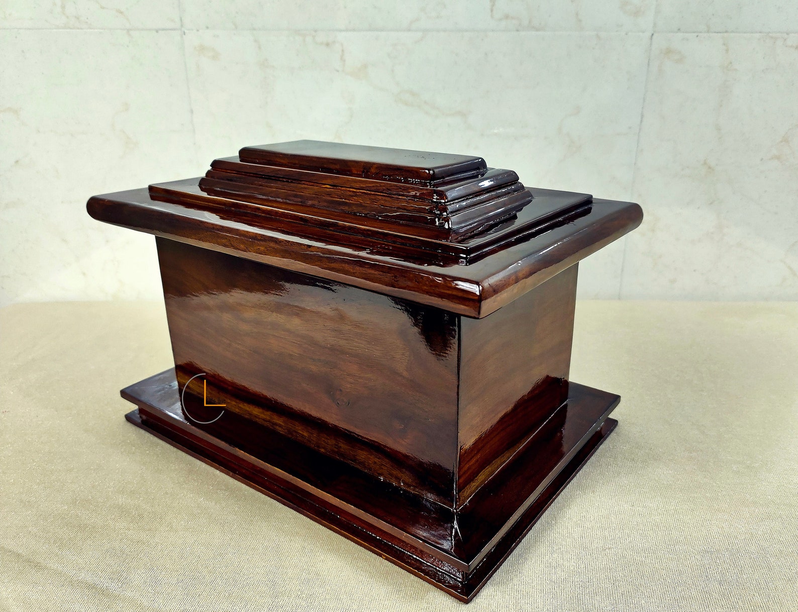 Extra Large Wooden Cremation Urns for Human Ashes Lacquered Etsy Canada