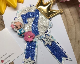 BIRTHDAY BADGE, Ice Princess, Superpowers