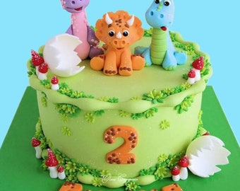 Dino Cake Topper Birthday Cake Topper