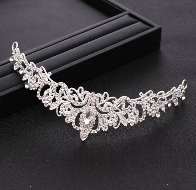 brautschmuck haare diadem