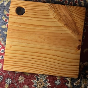 Food Safe Wooden Chopping Board hand made and made of solid wood