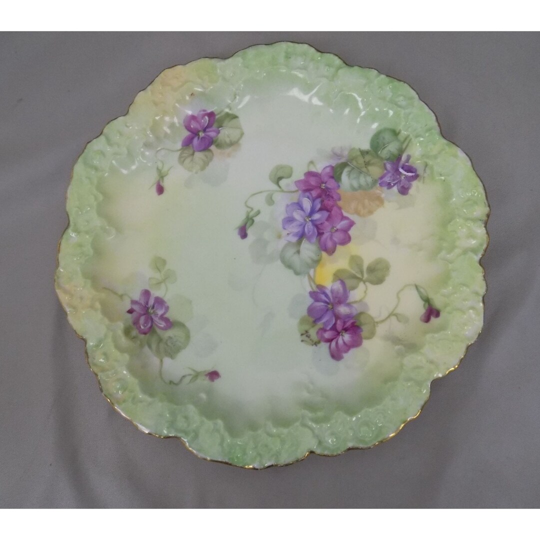 Antique A. Lanternier & Co Limoges France Nut Candy Dish Etsy