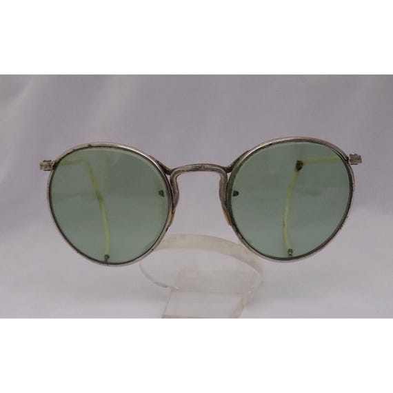 Vintage American Optics 21 Ful-Vue Safety Glasses Green Lenses