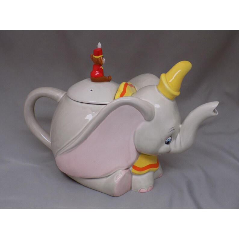 Disney's Dumbo and Timothy Q Mouse Teapot Vintage Etsy