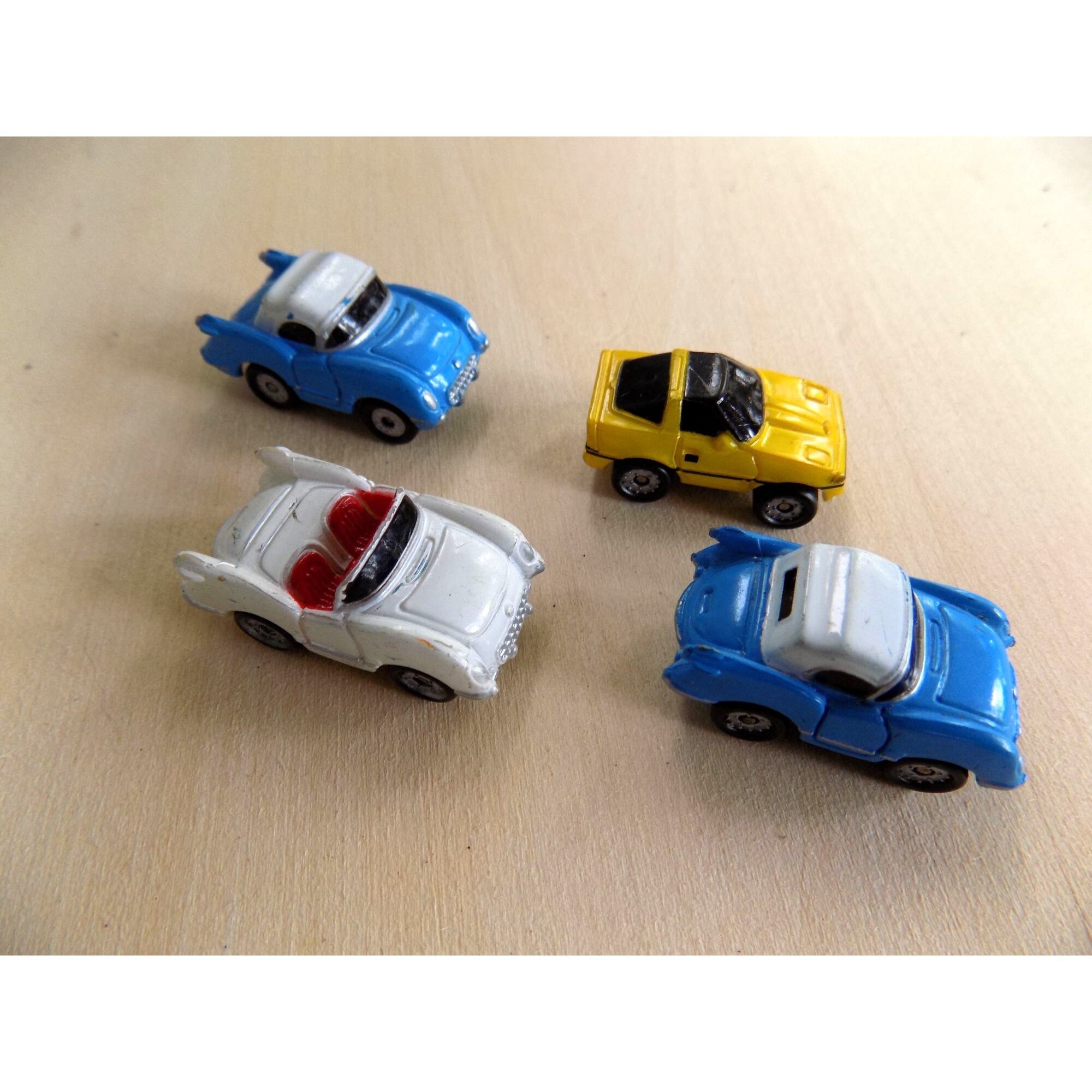 Galoob Micro Machines Chevy Corvettes Vintage Lot of 4 Etsy