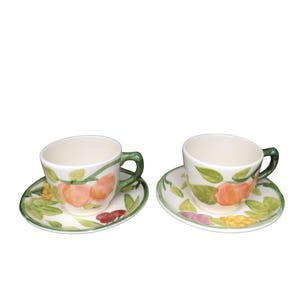 Franciscan Dinnerware Fresh Fruit Cup And Saucer Set Of Two