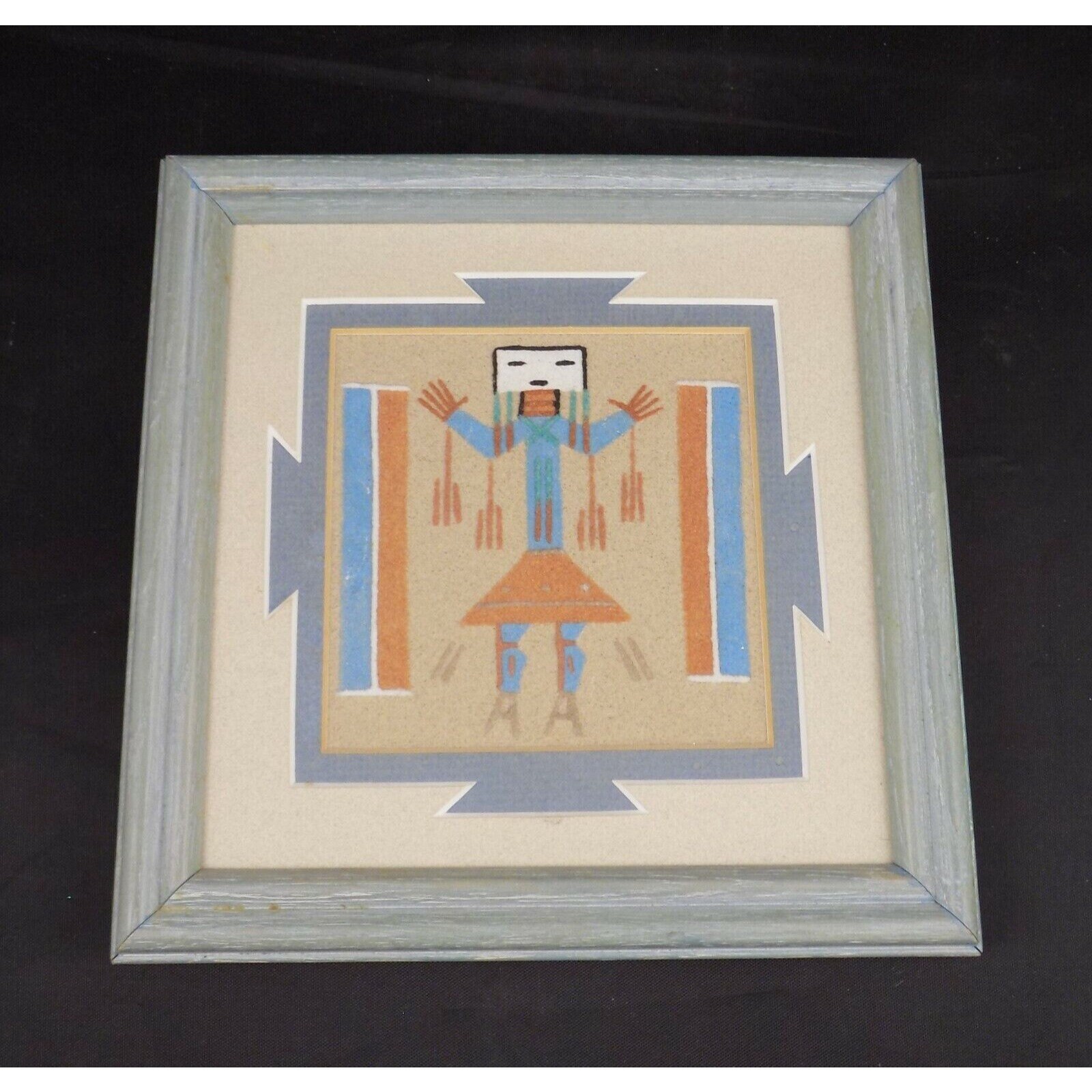 ネイティブアメリカン 砂画 Chapter 78; Navajo Indians sand painting