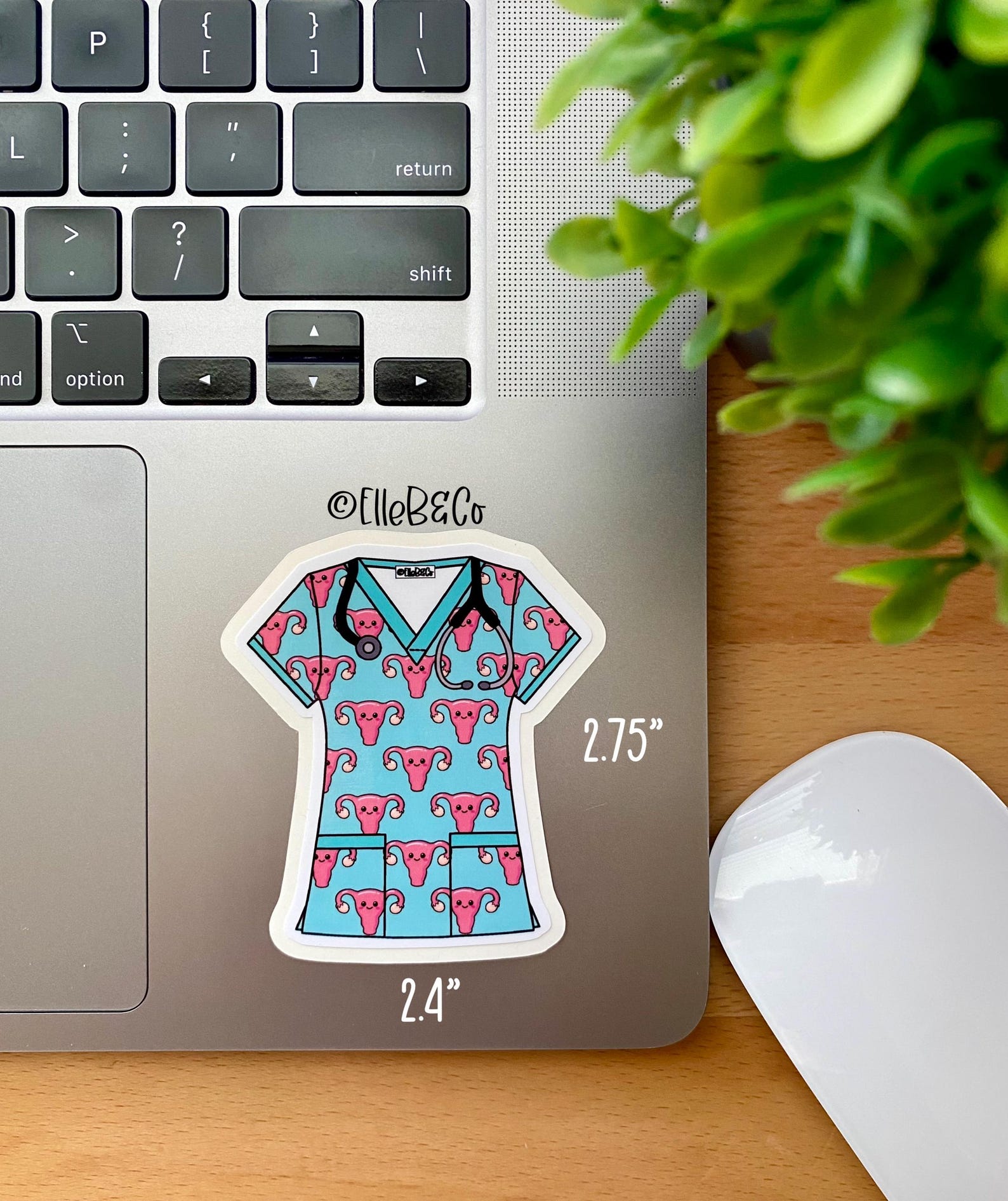 OB/GYN Stickers | Water Resistant Vinyl Stickers - Etsy