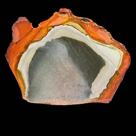 Polychrome Jasper Slab for Lapidary or Collection