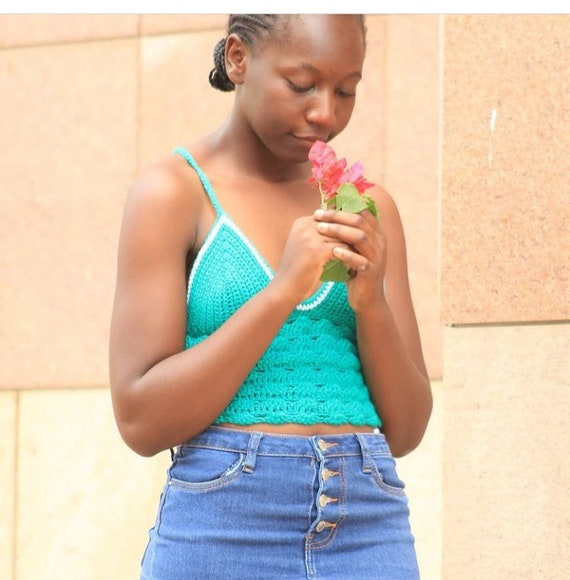 Buy Halter Crochet Pattern, Crochet Lace Top Pattern, Halter Top