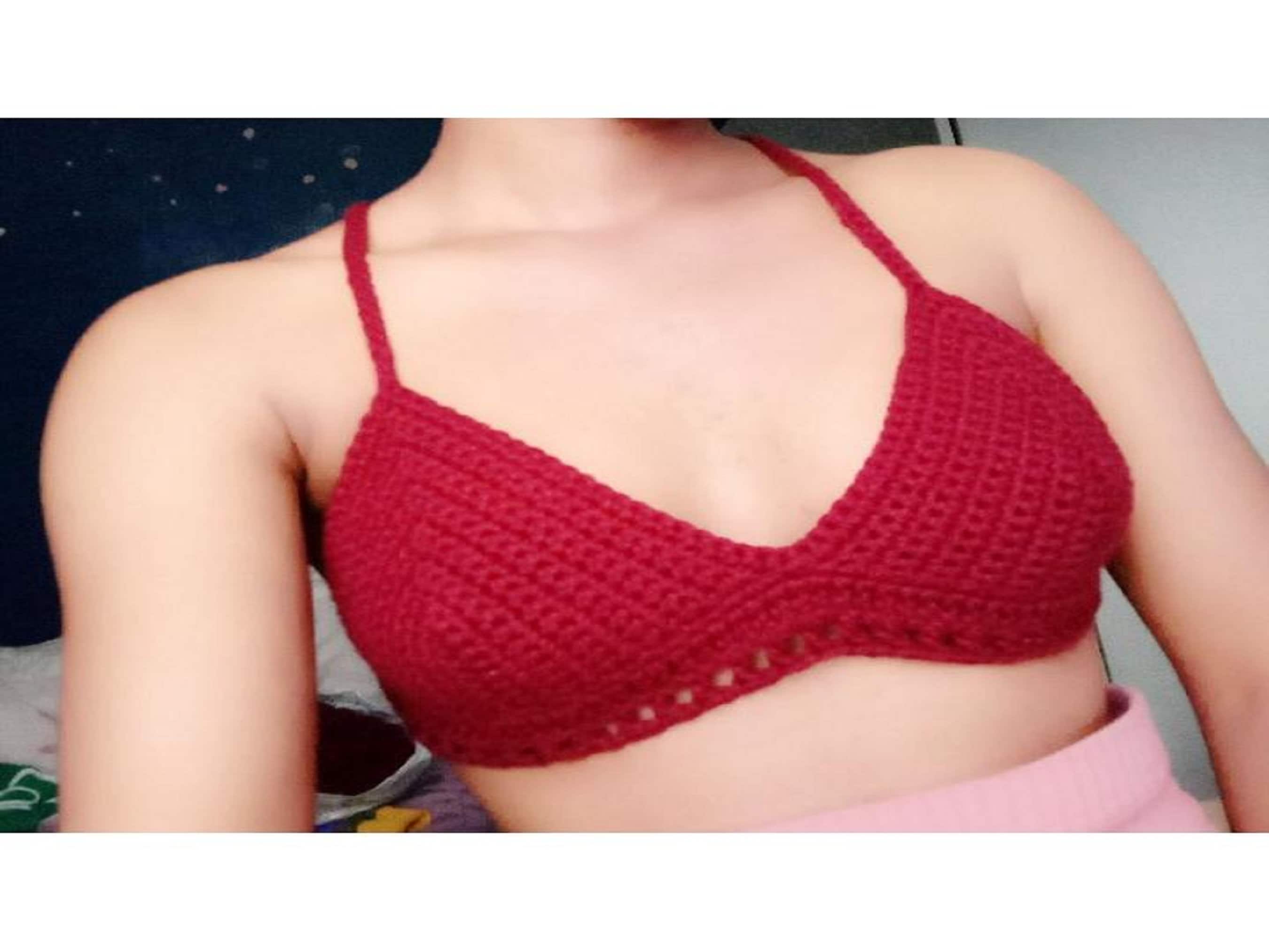 Crochet Bralette Pattern Crochet Bra Pattern Casual Summer Tops Etsy
