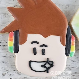 Roblox noob 3d printed cookie cutter etsy Roblox noob 3d printed cookie cutter etsy