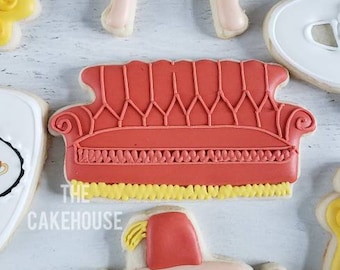 STL Friends Couch, cookie cutter, 3d printed, 3d printed cookie cutter, stl file