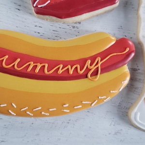 STL hot dog cookie cutter, cookie cutter, 3d printed, 3d printed cookie cutter, stl file