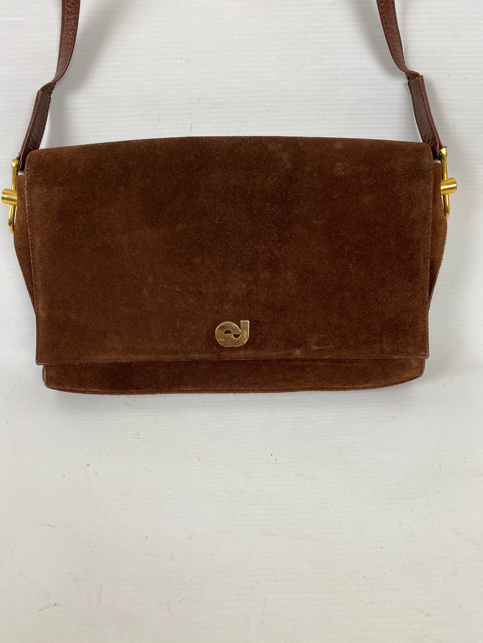 Vintage Charles Jourdan Leather Crossbody Bag Etsy