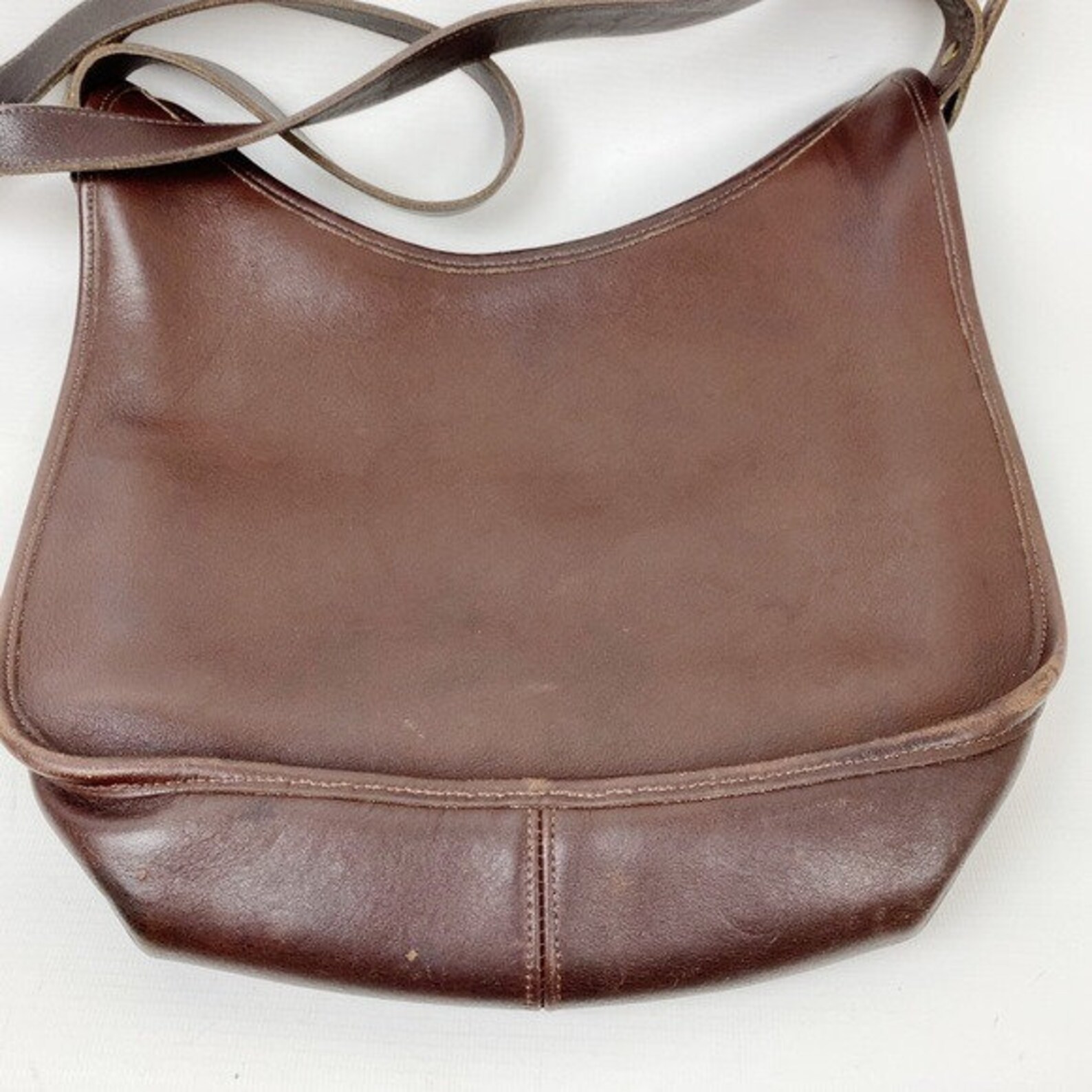 Coach Vintage Classic Leather Handbag Etsy