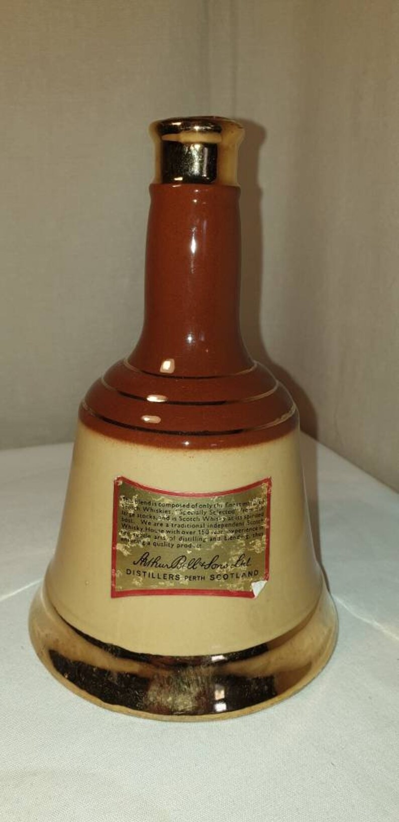 Vintage 1970s Wade Pottery Bell's Scotch Whisky Decanter. Etsy