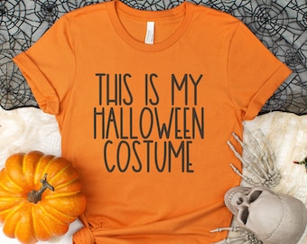 Questo è il mio costume di Halloween, camicia costume per Halloween, maglietta grafica di Halloween, maglietta di Halloween divertente