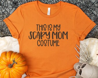 Questa è la mia maglietta grafica del costume della mamma spaventosa per Halloween, regalo per la mamma, camicia divertente del costume di Halloween