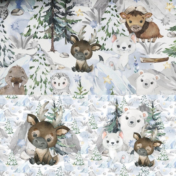 European Cotton Stretch Digital French Terry - Bears - Oeko-Tex® - Taupe European Cotton Stretch Digital French Terry - Bears - Oeko-Tex® - Taupe