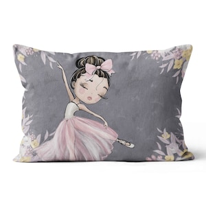 Fabric panels premium cotton ballerina dancer available in 4 sizes