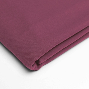 Fabric UNI Sweat French Terry Summer Sweat Red Blue Blueberry 170 cm wide