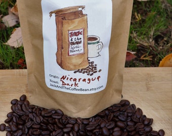 Dark Roast - 8 oz - Small-Batch 100% Arabica (Nicaragua)