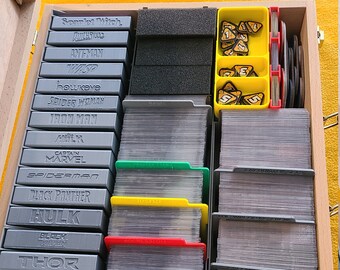 UPDATE STL FILES - Marvel Champions insert/organizer Ver.2