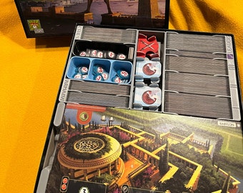 7 Wonders 2nd edition (plus 3 expansions) Box insert - STL files