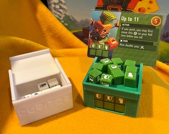 Cubitos Box insert/organizer - STL files for 3D printing