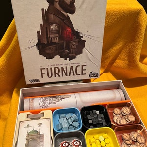 Furnace Board Game Box Organizer (STL files)
