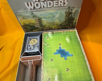 World Wonders Board Game box insert - STL file ONLY