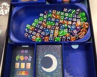 Noctiluca board game box organizer STL