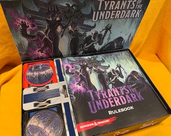 Tyrants of the Underdark Box Insert/Organizer - STL files