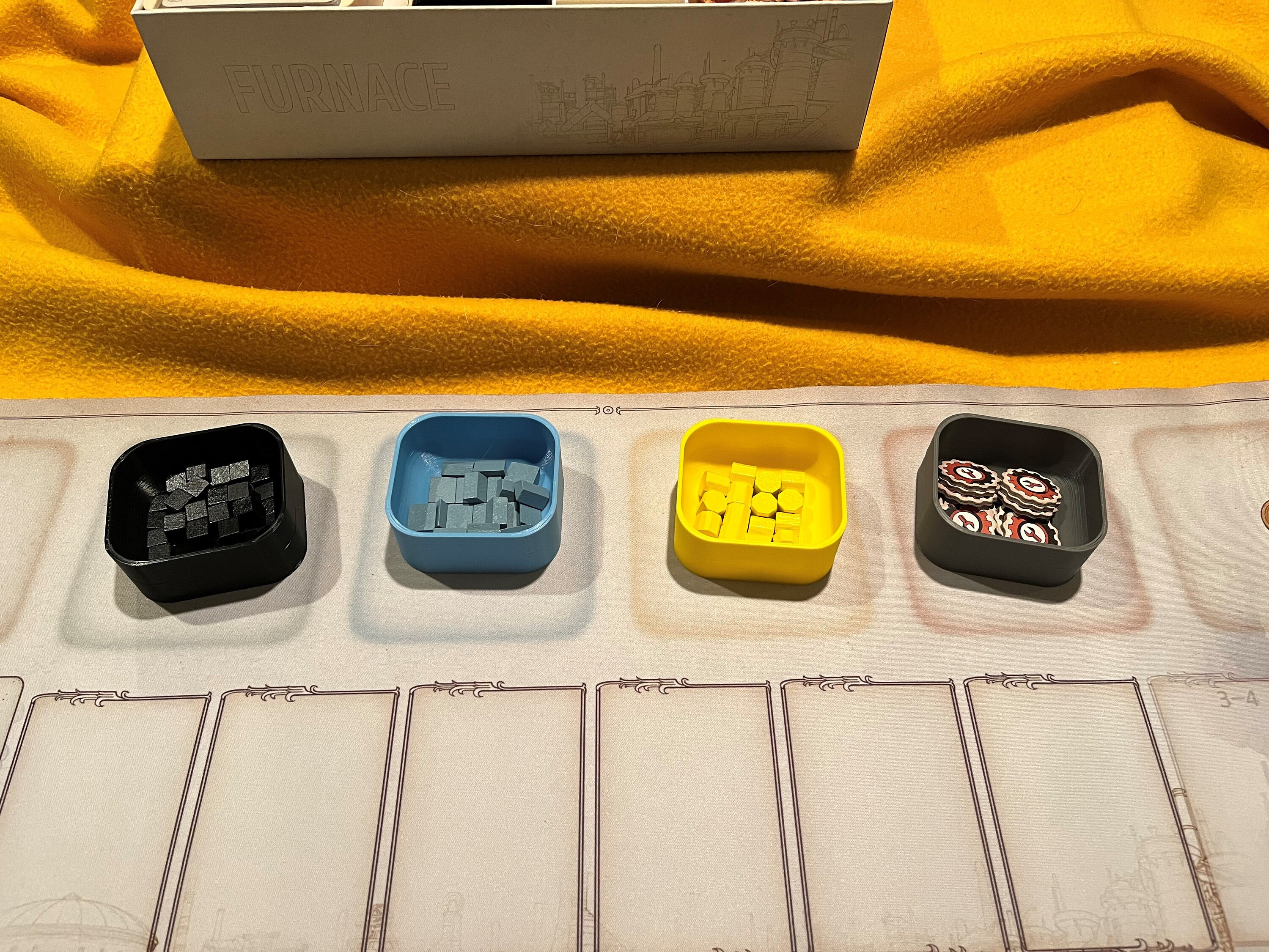 Furnace Board Game Box Organizer STL Files Etsy