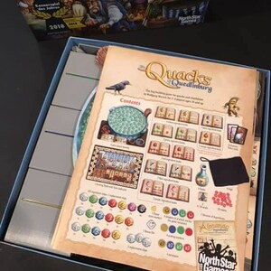 3D Print design (STL) - Quacks of Quedlinburg box insert/organizer
