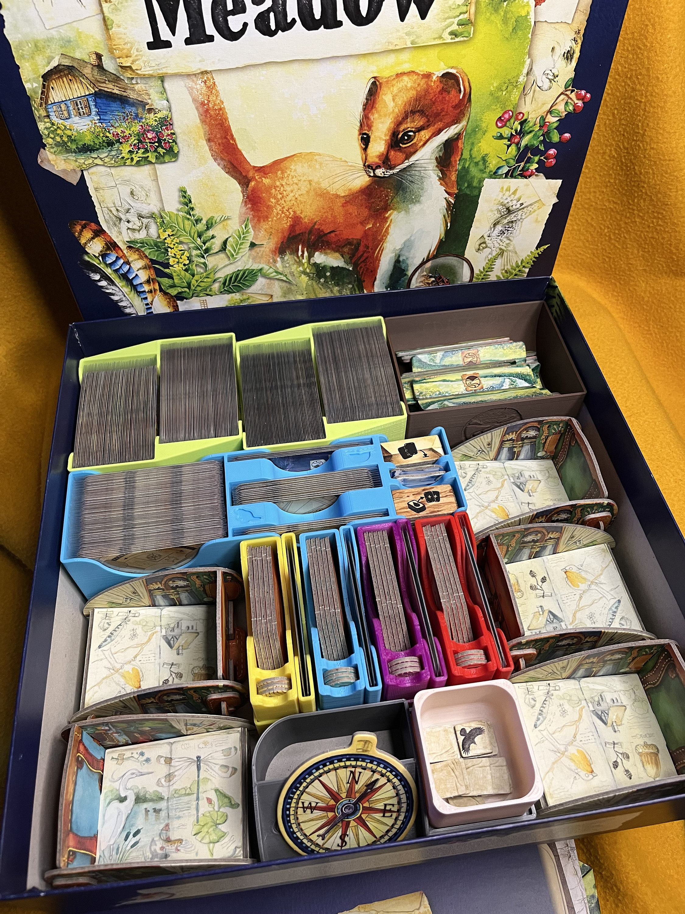Meadow Board Game Box Insert - STL File ONLY (expansion Fits!) - Etsy
