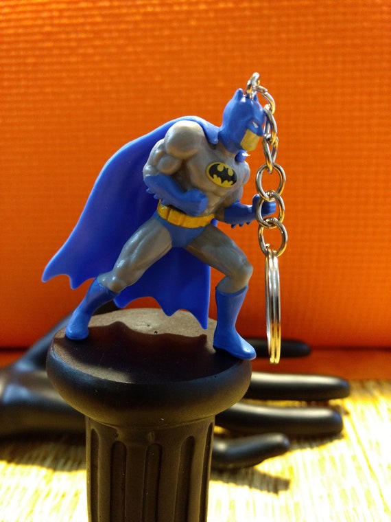 DC Comics Classic Batman Keychain / Key Ring / Key Chain / Etsy