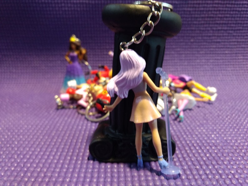 Barbie Singer Keychain Key Ring Key Chain Keys