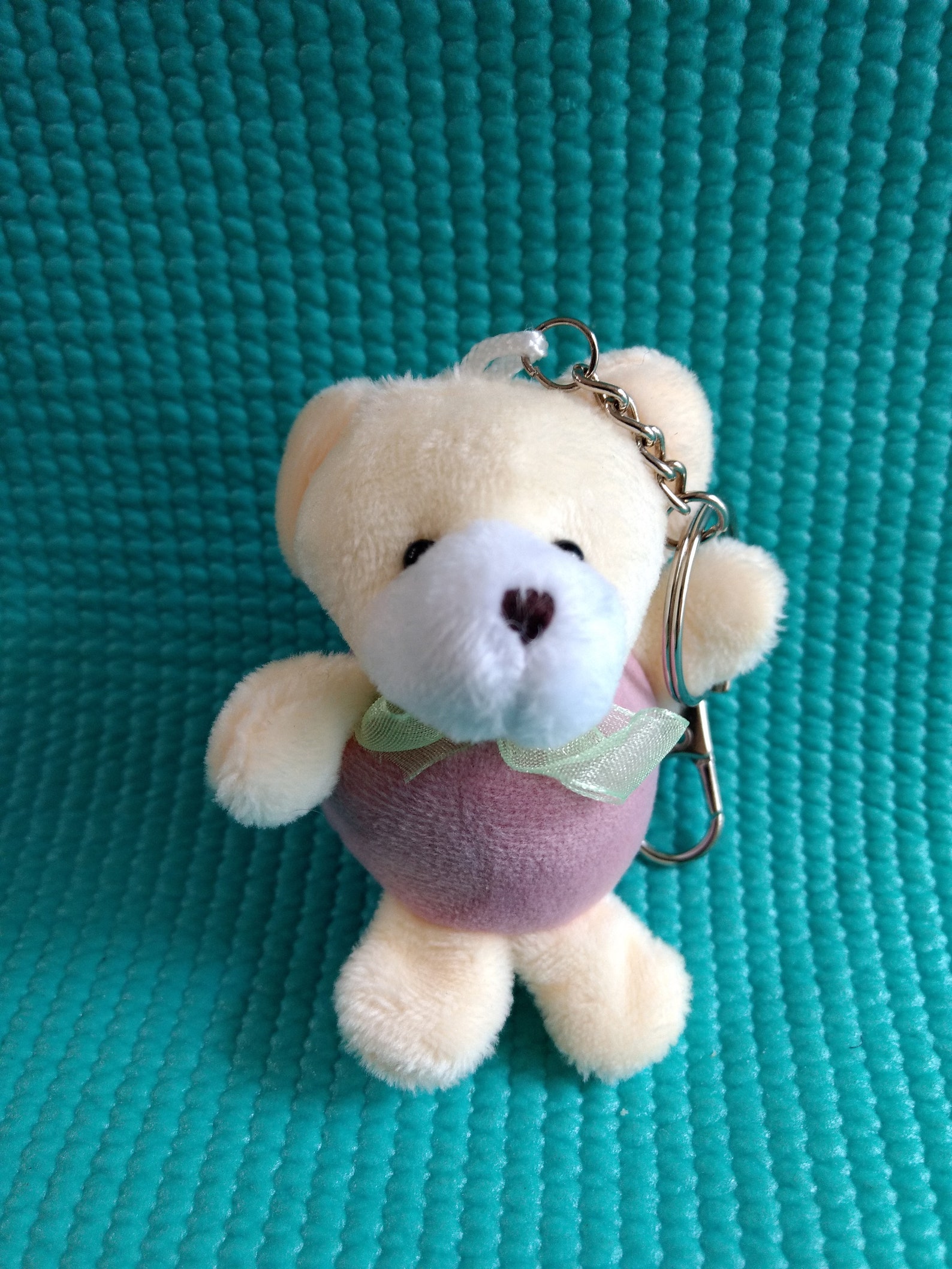 Plush Teddy Bear Keychain / Mini Bear Keychain / Stuffed Etsy