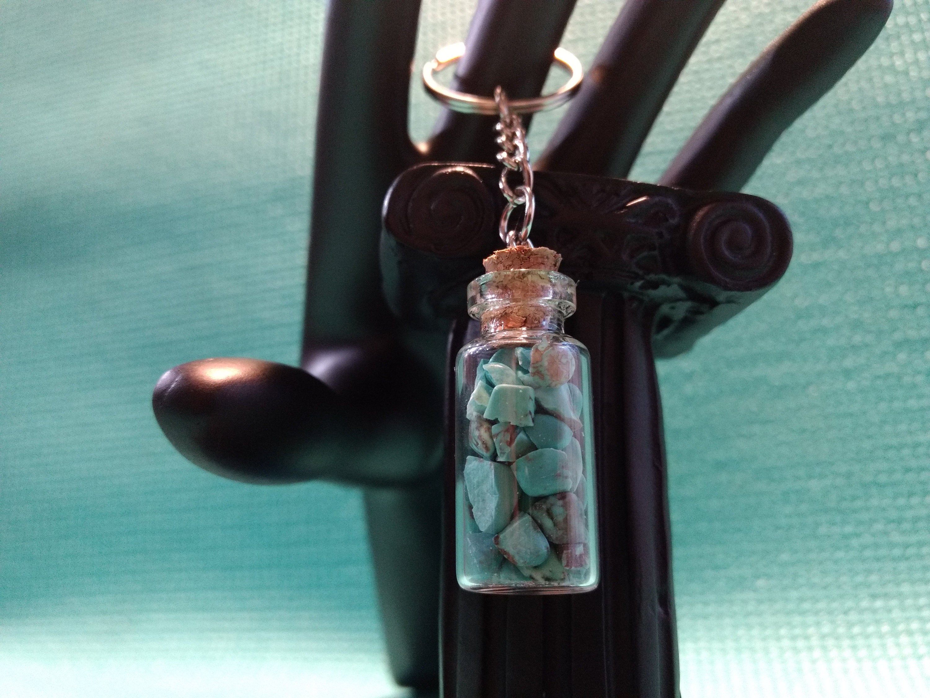 Buy 1 get 1 FREE Crystal Keychain / Mini Glass Bottles Etsy