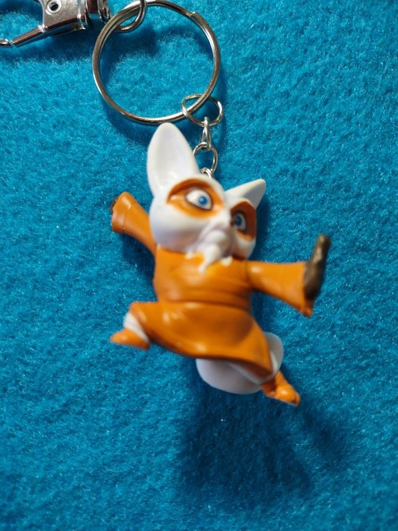 Dreamworks Kung Fu Panda Master Shifu Keychain Key Ring Key