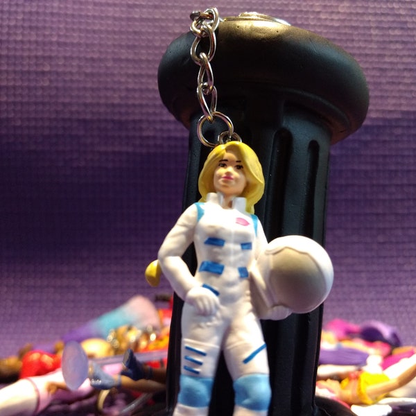 Barbie - Astronaut Keychain / Key Ring / Key Chain / Keys