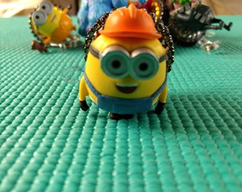 Minions - Otto the minion - Name badge / lanyard holder / Retractable ID Badge Reel / Work ID Badge /