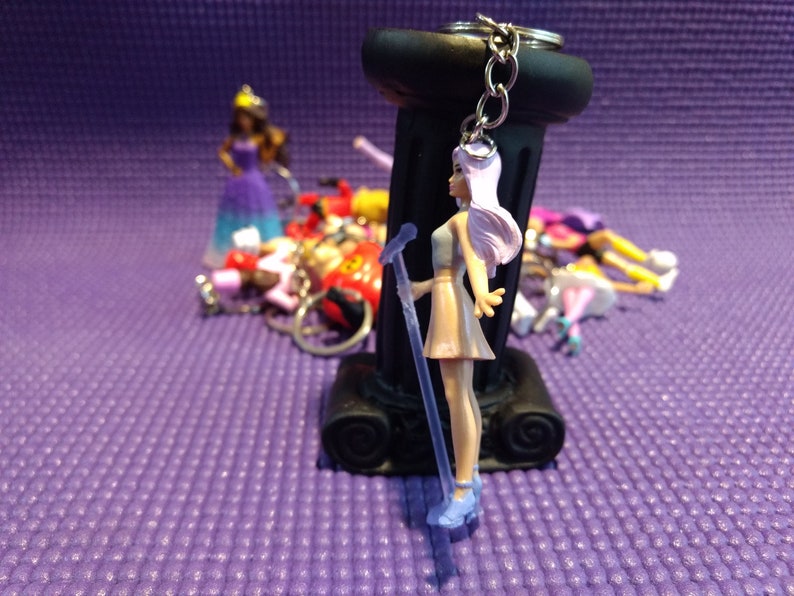 Barbie Singer Keychain Key Ring Key Chain Keys